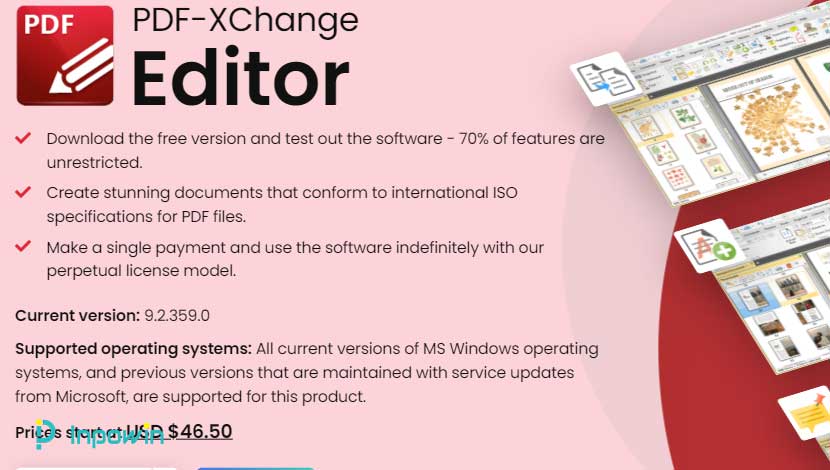 Software PDF Free PDF-XChange Editor