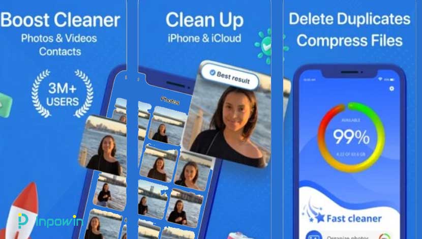 Aplikasi untuk mendinginkan iPhone Boost Cleaner