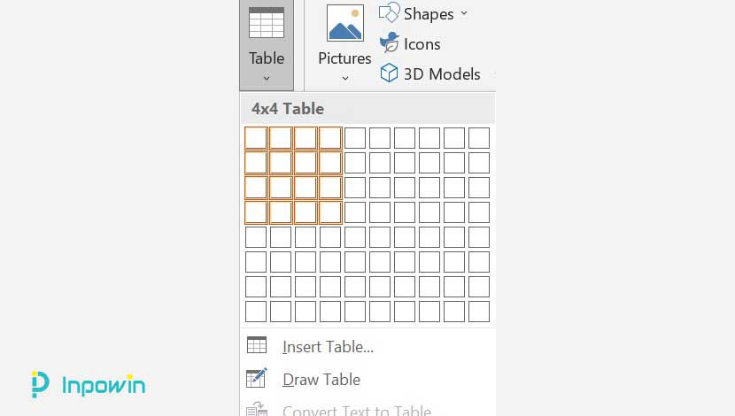 Cara Membuat Tabel dengan Fitur Insert Tabel
