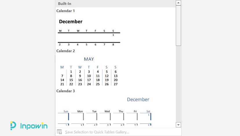 Cara Membuat Tabel dengan Fitur Quick Table