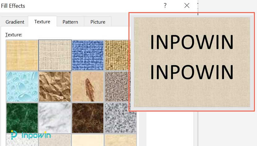 Cara Menambahkan Efek Texture pada Warna Background Dokumen