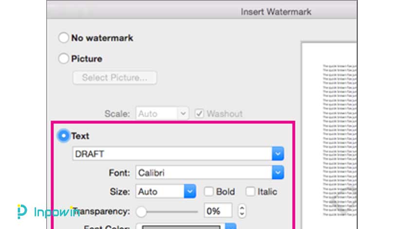 Cara Menambahkan Watermark Pada Dokument Word