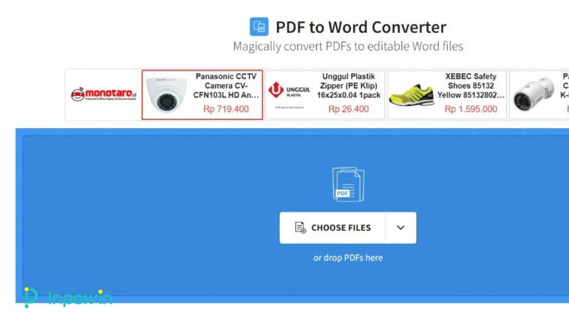 Cara Mengubah File PDF ke Microsoft Word dengan smallpdf