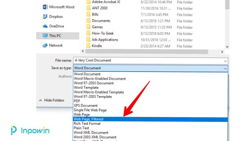 cara menyimpan sekaligus semua gambar dokumen Microsoft Word ke sebuah folder