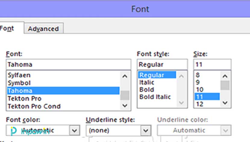 cara mengubah Font default Microsoft Word