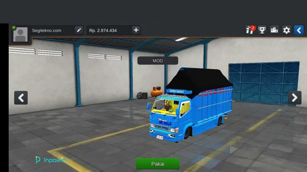 Download Mod Bussid Truck Canter, Hino, Fuso
