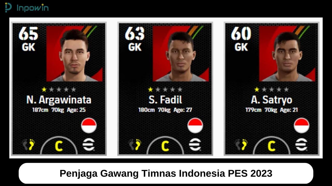 Pemain Indonesia Yang ada di PES 2024 + Statistiknya
