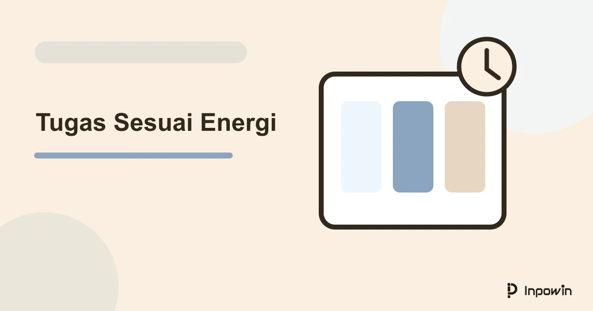 Ilustrasi vektor tugas sesuai energi