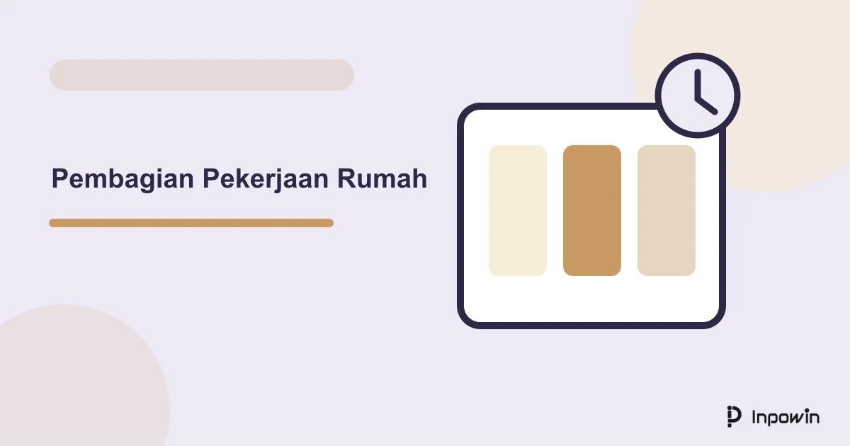 Prompt ChatGPT Membagi Pekerjaan Rumah Sesuai Waktu Keluarga 1 Ilustrasi vektor pembagian pekerjaan rumah