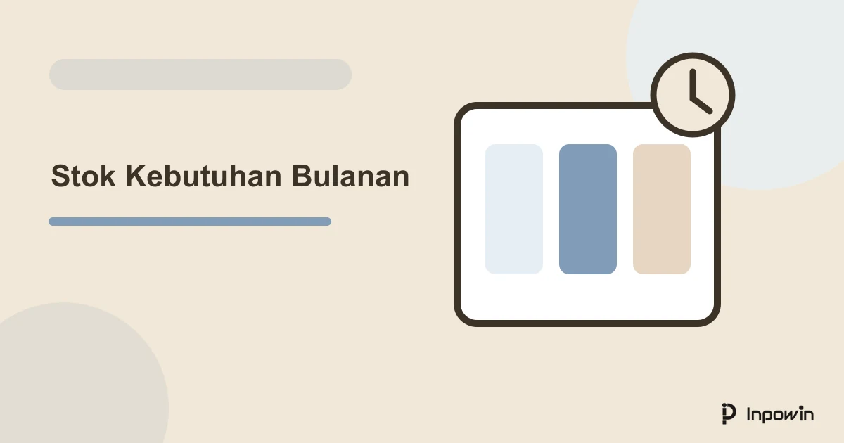Prompt ChatGPT Membuat Rencana Stok Kebutuhan Bulanan 3 Ilustrasi vektor stok kebutuhan bulanan