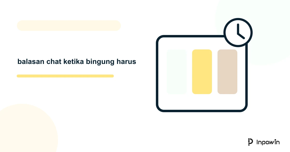 Ilustrasi vektor balasan chat ketika bingung harus