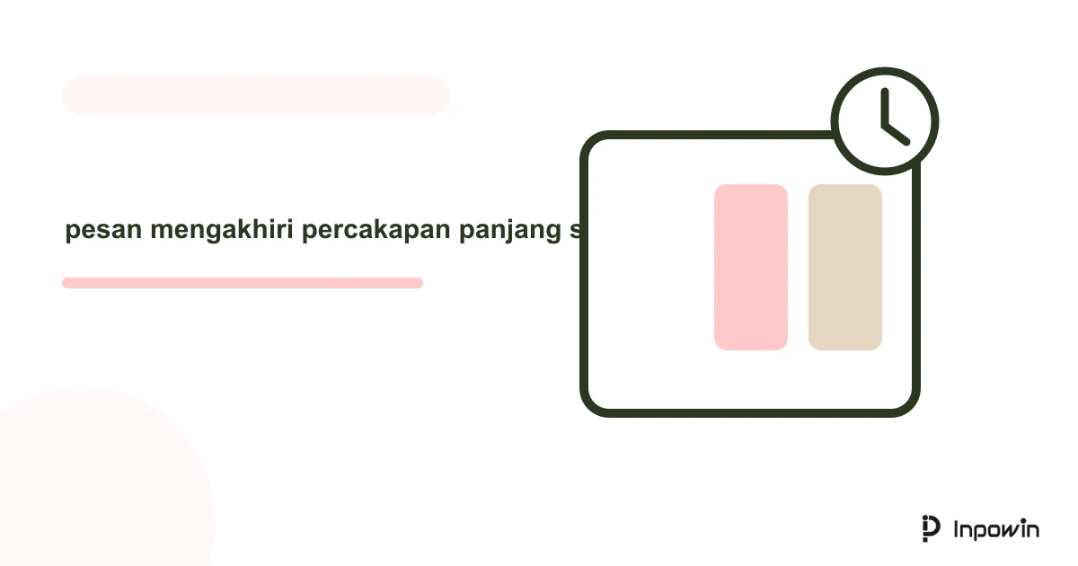 Kumpulan Prompt ChatGPT Untuk Membuat Pesan Untuk Mengakhiri Percakapan Panjang Dengan Sopan 7 Ilustrasi vektor pesan mengakhiri percakapan panjang sopan