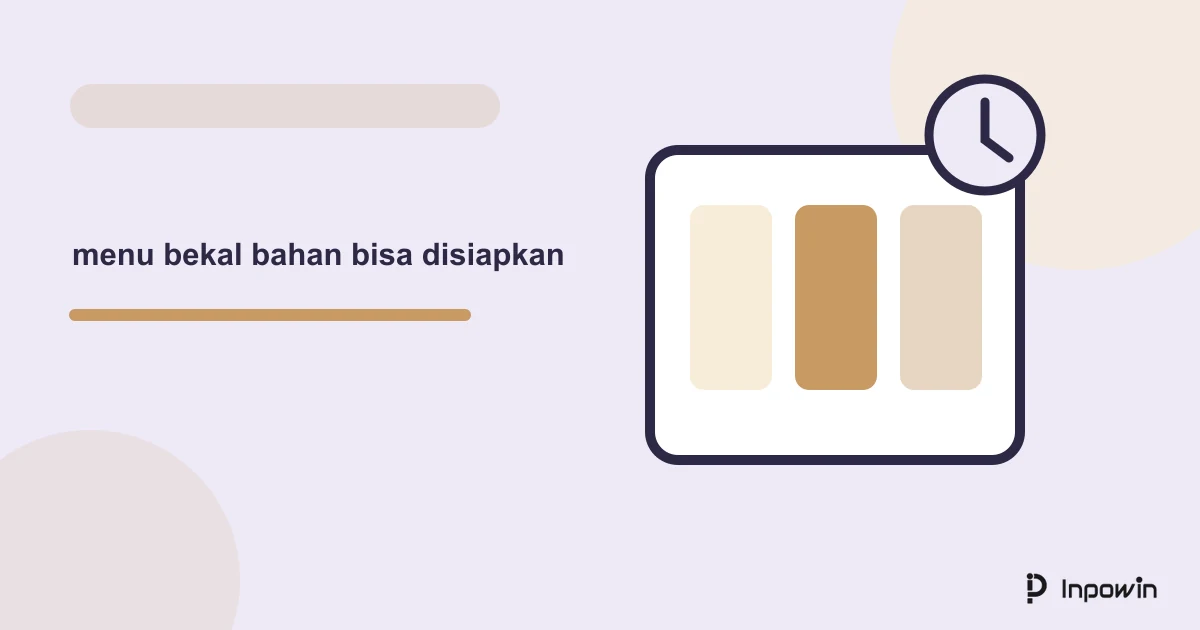 Prompt ChatGPT Untuk Membuat Menu Bekal Dari Bahan Yang Bisa Disiapkan Malam Sebelumnya 6 Ilustrasi vektor menu bekal bahan bisa disiapkan