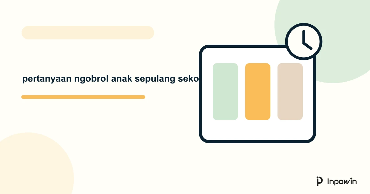 Ilustrasi vektor pertanyaan ngobrol anak sepulang sekolah