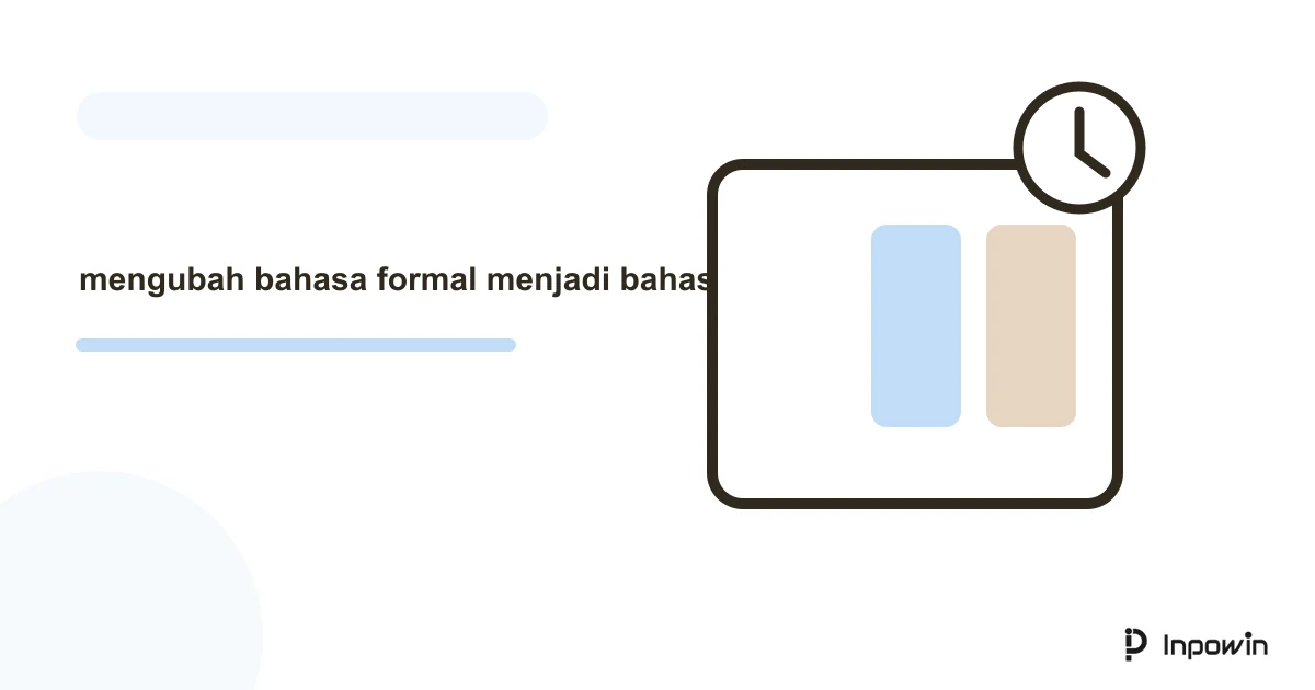 Prompt ChatGPT Untuk Mengubah Bahasa Formal Menjadi Bahasa WhatsApp Yang Lebih Natural 6 Ilustrasi vektor mengubah bahasa formal menjadi bahasa