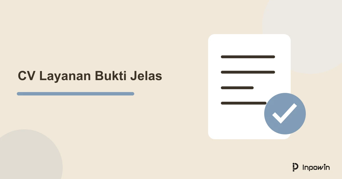 Prompt ChatGPT untuk CV Customer Service Berdasarkan Bukti 1 Ilustrasi dokumen untuk memetakan kebutuhan customer service dan bukti pengalaman pada CV