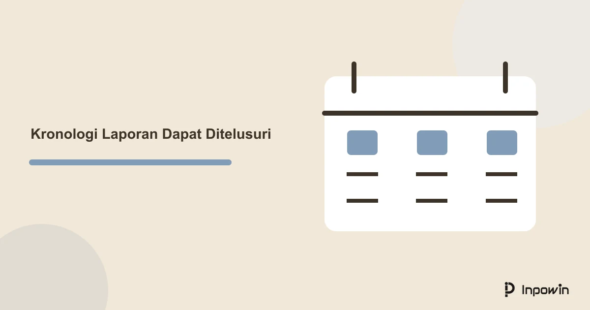 Prompt ChatGPT untuk Kronologi Kejadian dalam Laporan 1 Ilustrasi kalender dan urutan catatan untuk kronologi laporan administrasi