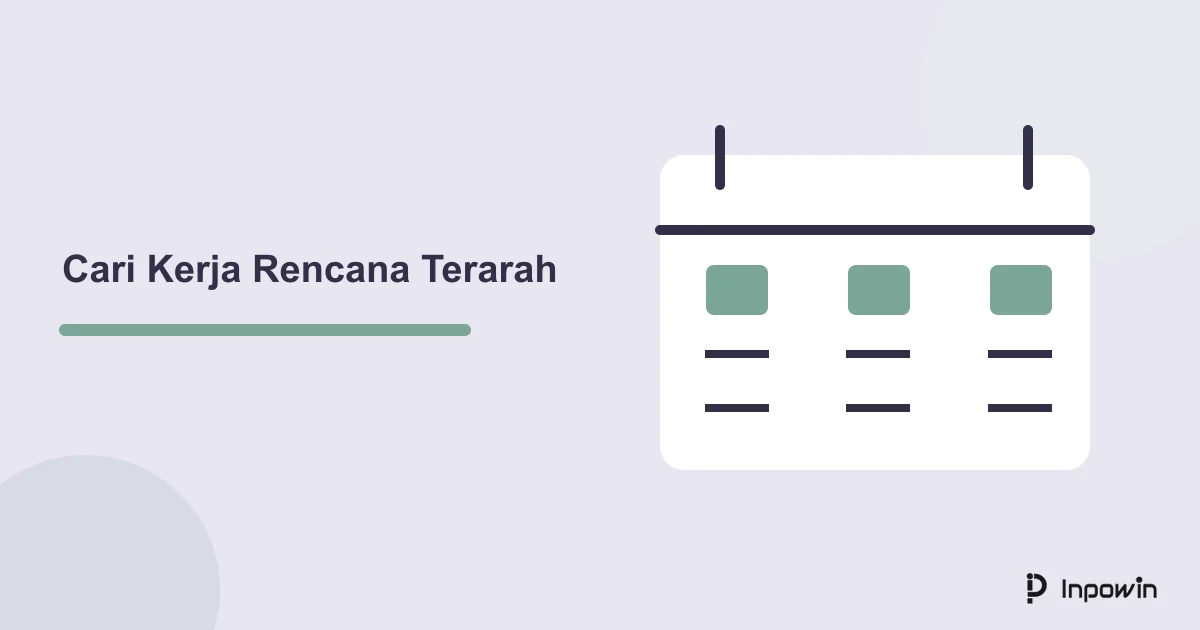 Prompt AI Rencana 30 Hari Mencari Kerja yang Terarah 1 Ilustrasi kalender untuk menata persiapan, pencarian, pengiriman dan review lamaran kerja